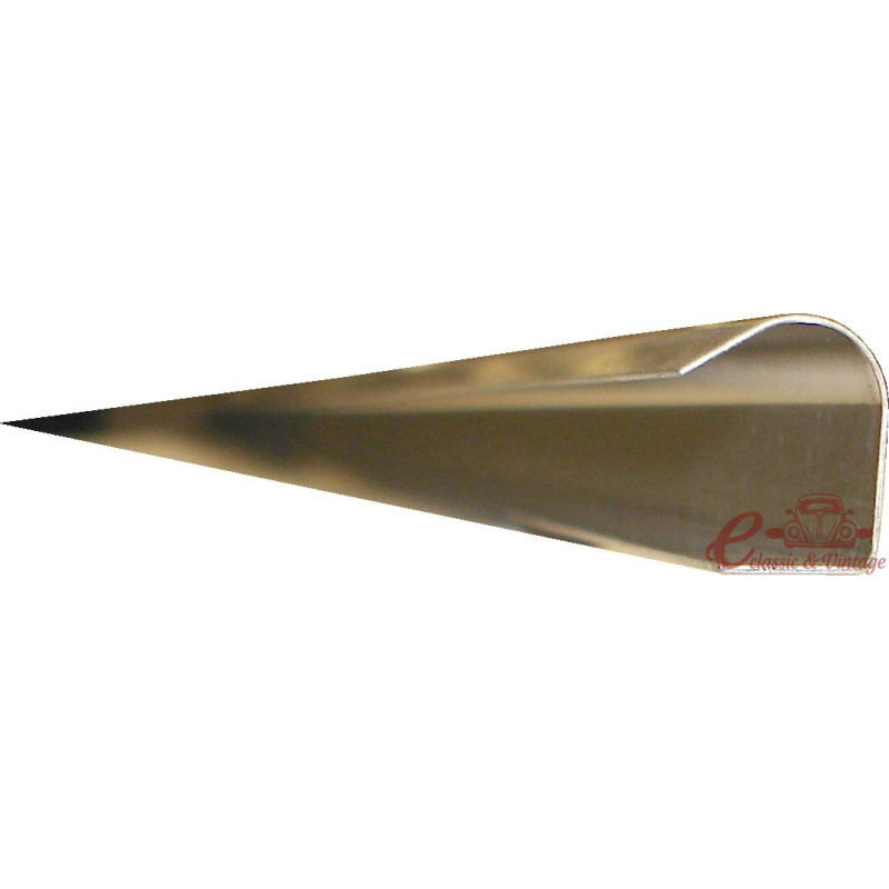 Garniture en aluminium pour la fixation du joint de pare-brise et de fenêtre de capot