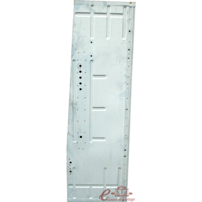 Placa lateral esquerda azul antigo