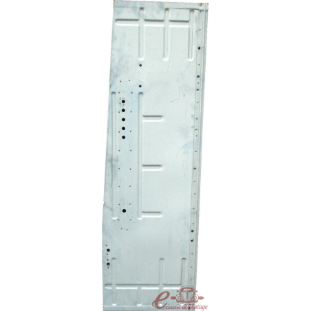 Placa lateral esquerda azul antigo