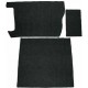 kit 3 tapizados para suelo T2 8/72-79 (trasera rueda de repuesto,zona de carga y entre sillón trasero)