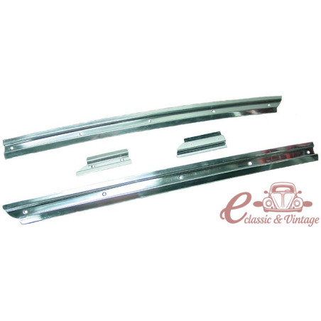 set de 4 rails de guidage de découvrable T1 56-63