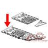 Floor pan section, rear, right Beetle 1200/1300/1500/1302
