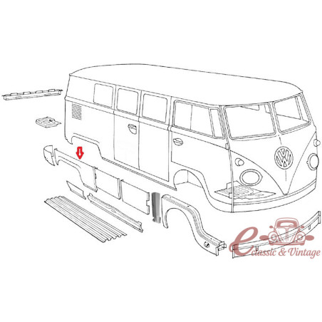 aile arrière d  68-70  Auto Craft