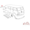 Traverse entre hayon et capot moteur T2 55-63