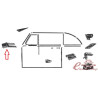 Set of 2 deflector support gaskets on the door 54-64
