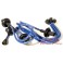 Cables de bujias MEGAVOLT silicona 8mm azul