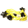 faisceau de fils de bougie MEGAVOLT silicone 8mm jaune