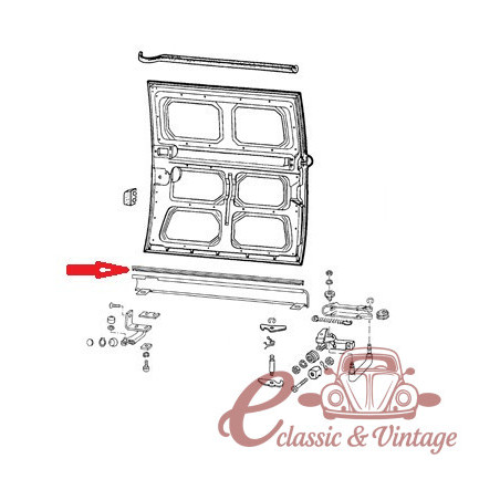 Sliding Door Track Cover Beading