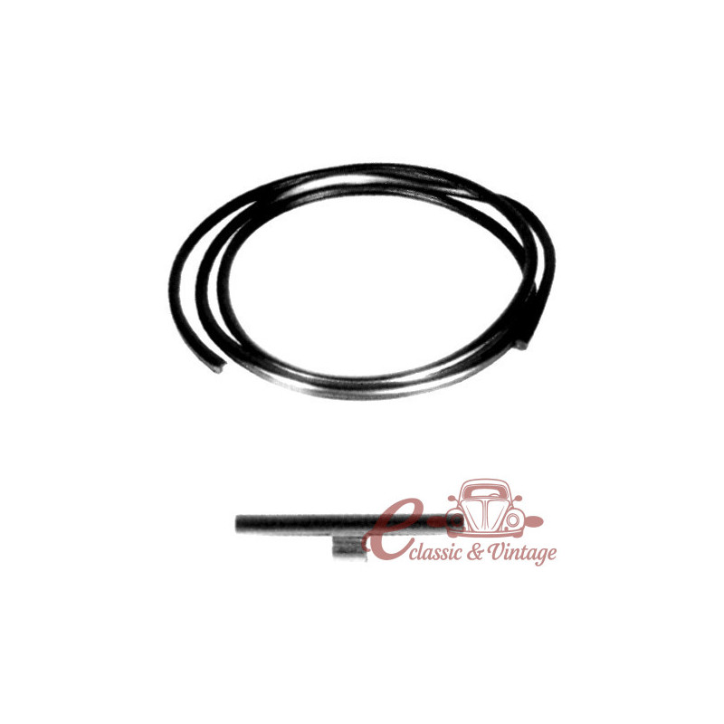 Cromat finestra lateral posterior esquerra el vehicle amb deflector 68 - (es ven amb 1 clip)