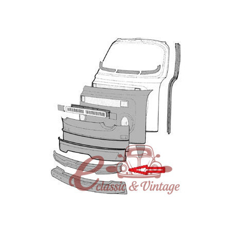 Bajo de cara del interior T2  68-72
