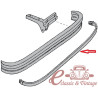 set de 2 bandas de caucho de paragolpes delantero y trasero  73-
