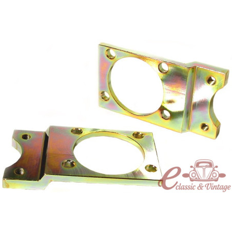 conjunto de 2 placas de suporte étrier 1302-1303