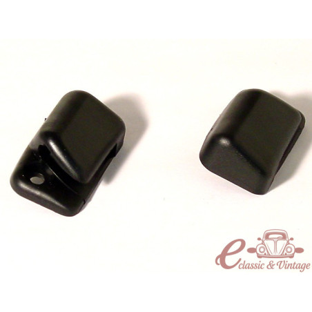 Conjunto de 2 suportes de guarda-sol preto 8 / 67-