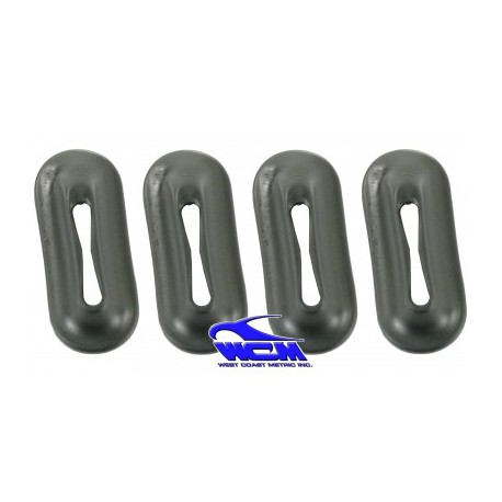 Set de 4 juntas de paragolpes delantero o trasero 1200 -7/73 et 1300 -7/67 WCM