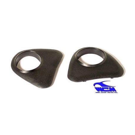 Set de 2 juntas triangulares de paragolpes agujero redondo WCM