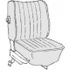kit de housses de fauteuil gris clair 73
