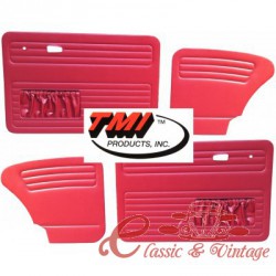 Set de 4 panells vermells amb butxaca 67- TMI