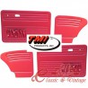 Set de 4 paneles rojos con bolsillo 67- TMI