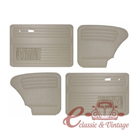 Set de 4 panells grisos amb butxaques 67- TMI