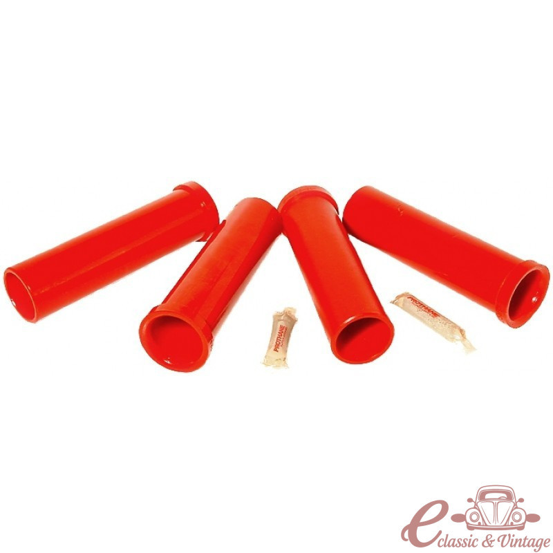 set de 4 tubes Urethane de remplacement de tous les roulements de train avant à pivots -7/65