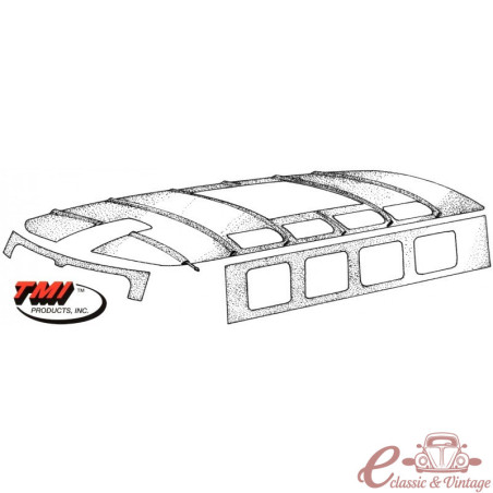 Cel de combi 64-67 amb sostre solar