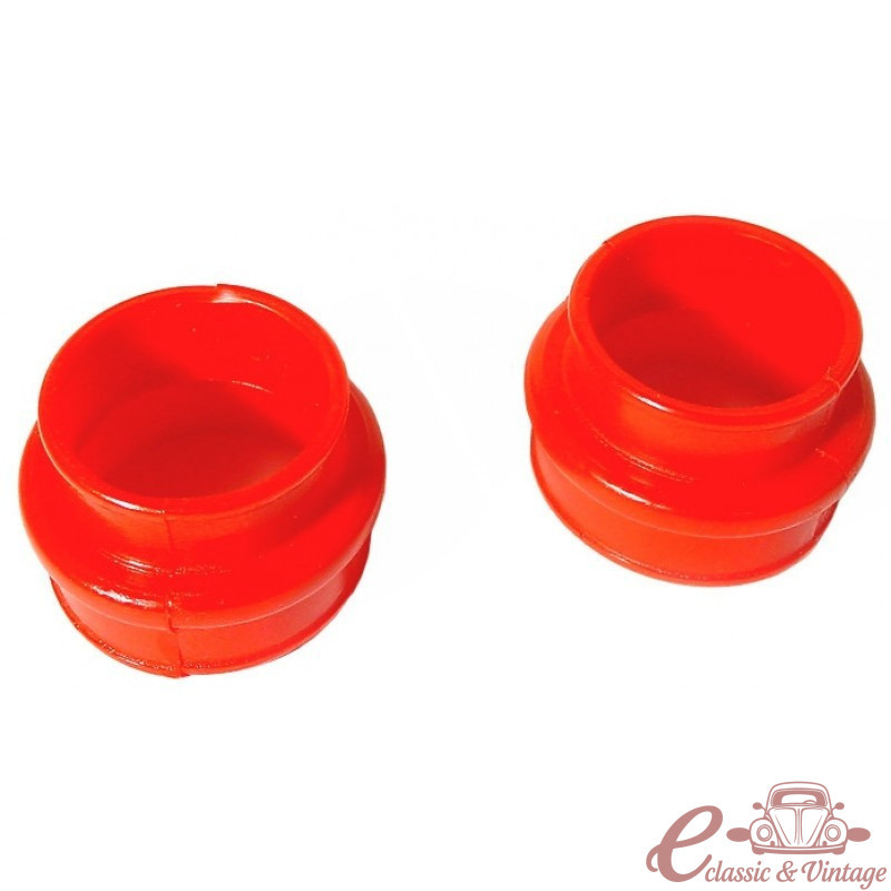 set de 2 soufflets d'admissió Urethane pour moteur D / A rouge