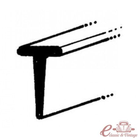 Junta de contorno cromado exterior pop-out 50-7/64