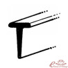 Junta de contorno cromado exterior pop-out 50-7/64