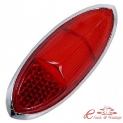 American 60-69 Red Taillight Plastic