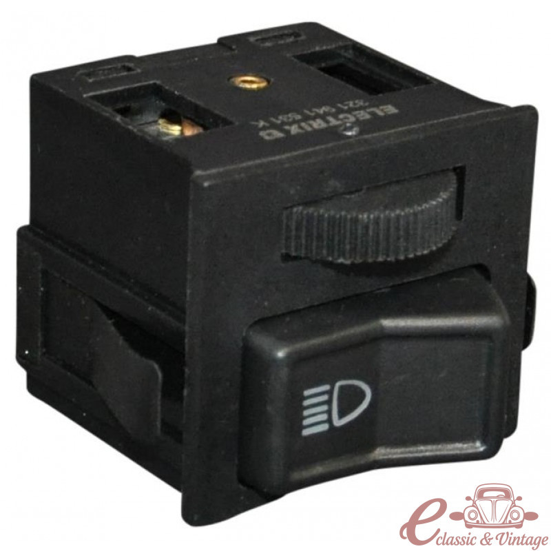 Boton de mando de faros de Golf 1  8/80-7/83