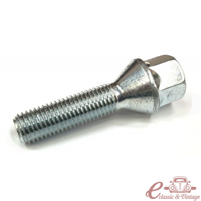 Tornillo de rueda cromado conico  (12 x 1,5) para llantas  BRM FLAT 4,ENKEI,SPRINT STAR