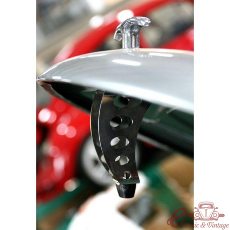 Util de ventilación de motor Vintage Speed  -64 en inox pulido