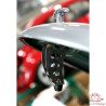 Ferramenta de ventilação com motor Vintage Speed -64 em aço inoxidável polido