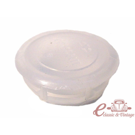 couvre vis de charnière de porte transparent