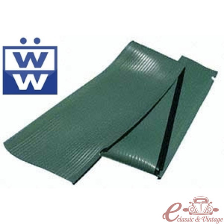 caoutchouc de marchepied droit vert "como green" 