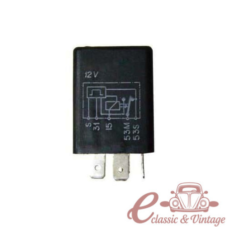 Relé eixugaparabrises T2    72-