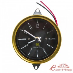 Reloj de tablero con fondo negro para T2 76-79 (adecuado para T2 68-75)