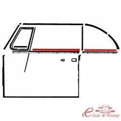 Cuspir interior cabriolet dianteiro ou traseiro esquerdo ou direito. 65-79