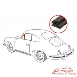 Junta vertical posterior esquerre o dret per a Porsche 356 Coupé A / B / C