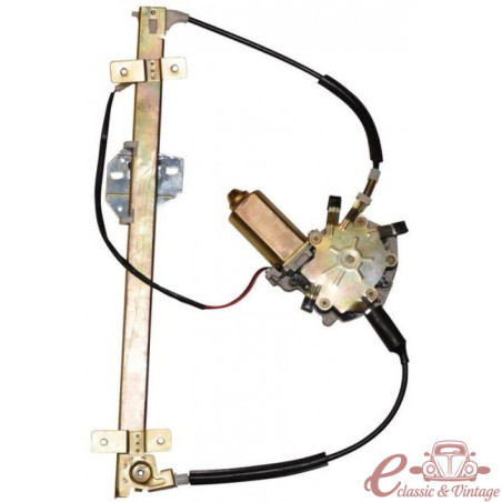 Mecanismo elevalunas eléctrico delantero derecho (con motor) para Golf 2 8/87-10/91