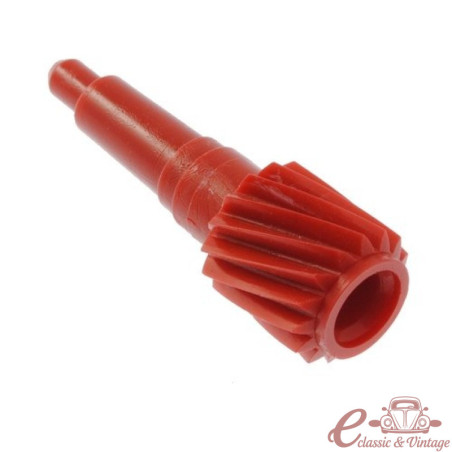 Pinyó de transmissió de 15 dents (vermell) per al cable del velocímetre 1500-1800CC