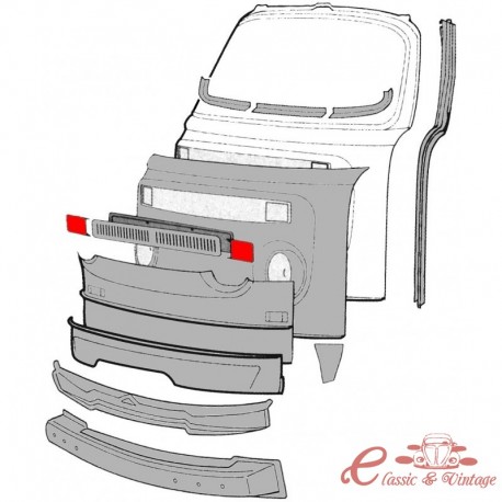 set de 2 xapes buit intermitents 73-