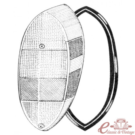 Juntas de piloto trasero 70-71