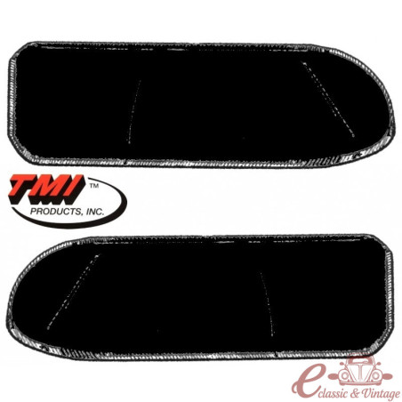 Conjunto de 2 sombrinhas pretas 56-64
