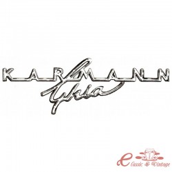 logotipo do painel "karmann ghia"