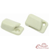 set de 2 supports de pare-soleil blanc 8/67-