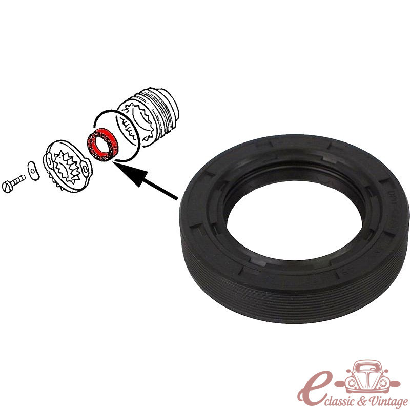 joint spi de différentiel T2 8/75-7/92