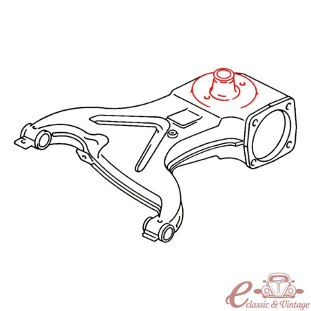 Placa de reparació del braç de suspensió del braç posterior