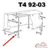 Tap de goma per a la porta lateral 8/67-7/92, per a suport inferior T25 i barra enrotllable T4