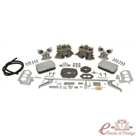 Kit de carburador LUXE doble EMPI "D" de 40 mm per al tipus 3